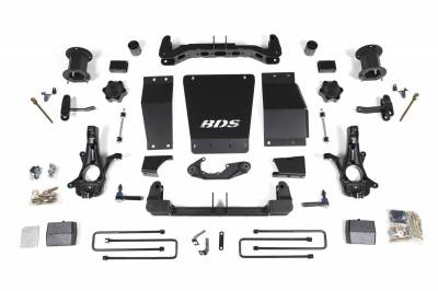 BDS Suspension - BDS Suspension 6" Lift Systems for Magnetic Ride Control Equipped Models - 2014-2017 Chevy / GMC 1/2 Ton Pickup 4WD - 725H