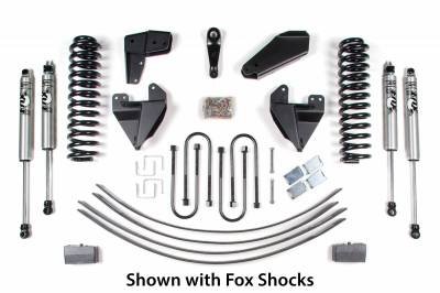 BDS Suspension - BDS Suspension 4" Lift Kit for 1980-1996 Full Size Bronco w/power steering  -360H