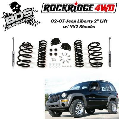 BDS Suspension - BDS Suspension 2" Lift Kit for 2002 - 2007 Jeep Liberty KJ  -442H