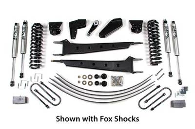BDS Suspension - BDS Suspension 4" Radius Arm Lift Kit for 1980-1996 Full Size Bronco w/power steering   -361H