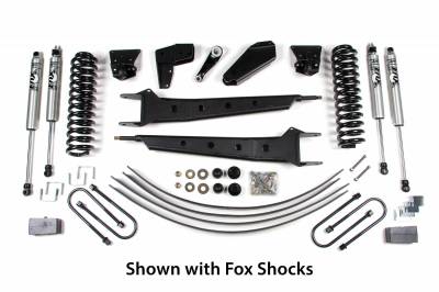 BDS Suspension - BDS Suspension 4" Radius Arm Lift Kit for for 1980-1983 Ford F100, and 1980-1996 F150 w/power steering  -502H