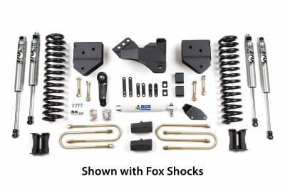 BDS Suspension - BDS Suspension 4" Suspension Lift Kit for 2005-2007 Ford F250/F350 4WD pickup truck - 343H