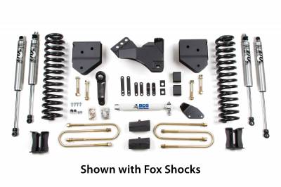 BDS Suspension - BDS Suspension 4" Suspension Lift Kit for 2005-2007 Ford F250/F350 4WD pickup truck - 343H