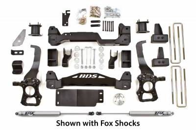BDS Suspension - BDS Suspension 4" Suspension Lift Kit System for 2009-2013 Ford F150 4WD pickup trucks   -598H