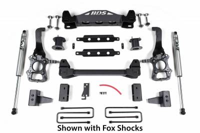 BDS Suspension - BDS Suspension 4" Suspension Lift Kit System for 2014 Ford F150 2WD pickup trucks   -1504H