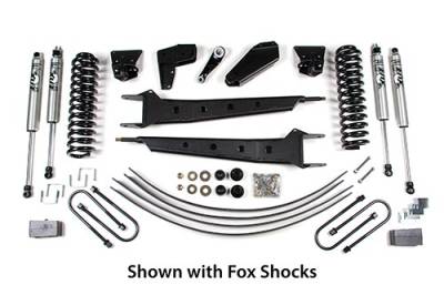 BDS Suspension - BDS Suspension 6" Extended Radius Arm Lift Kit for 1980-1996 Full Size Bronco w/power steering   -367H