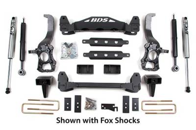 BDS Suspension - BDS Suspension 6" Suspension Lift Kit System for 2009-2013 Ford F150 2WD pickup trucks   -577H