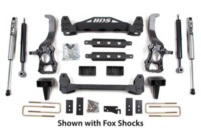 BDS Suspension - BDS Suspension 6" Suspension Lift Kit System for 2009-2013 Ford F150 2WD pickup trucks   -577H