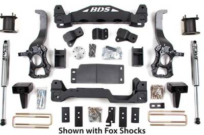 BDS Suspension - BDS Suspension 6" Suspension Lift Kit System for 2014 Ford F150 2WD pickup trucks   -1505H