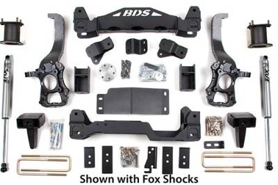 BDS Suspension - BDS Suspension 6" Suspension Lift Kit System for 2014 Ford F150 4WD pickup trucks - 1503H
