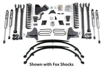 BDS Suspension - BDS Suspension 8" Suspension Lift Kit 4 Link System for 2008-2010 Ford F250/F350 4WD pickup truck   -567H