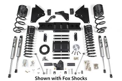 BDS Suspension - BDS Suspension 2014-18 Ram 2500 4WD Diesel - 6" Radius Arm Drop Suspension System  - 1600H