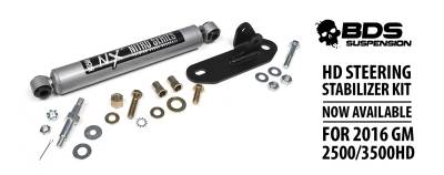 BDS Suspension - BDS 2016-2023 CHEVY/GMC 3500/2500 STEERING STABILIZER KIT
