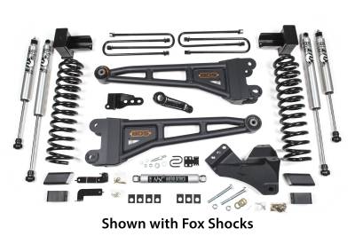 BDS Suspension - BDS Suspension 4" Radius Arm Suspension System for 2017-2019 Ford F-250/F-350 Super Duty 4WD Trucks - 1520H