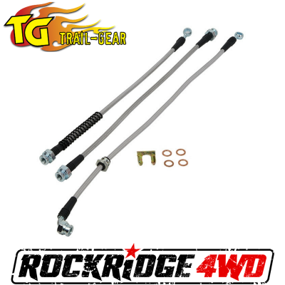 TRAIL-GEAR | ALL-PRO | LOW RANGE OFFROAD - Trail Gear Suzuki Jimny Extended Brake Line Kit - 304147-3-KIT