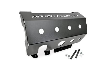 Rough Country - Rough Country Jeep Wrangler JK 07-16 Muffler Skid Plate - 779