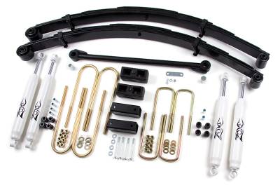 Zone Offroad - Zone Offroad 4" Suspension Lift Kit System 99-04 Ford F250, F350 Super Duty 4WD - F1 / F2