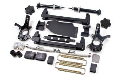Zone Offroad - Zone Offroad 4.5" IFS Suspension Lift Kit System for 07-13 Chevy / GMC 1/2 Ton Pickup Silverado / Sierra 4WD - C8