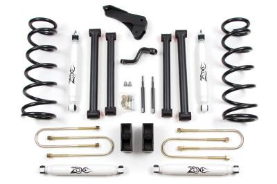 Zone Offroad - Zone Offroad 5" Suspension Lift Kit System for 2008 Dodge Ram 1500 / 2500 / 3500 Pickup 4WD - D6 / D10 / D11