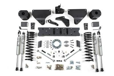 BDS Suspension - BDS Suspension 2014-18 Ram 2500 4WD Gas - 5.5" Radius Arm Drop Suspension System. Gas Only - 1629H