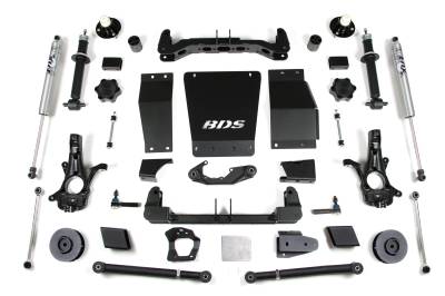 BDS Suspension - BDS Suspension 4" Lift Kit for 15-19 Chevrolet/GMC 4WD Suburban, Tahoe, Yukon, and Yukon XL 1500 1/2 ton SUVs - 733H