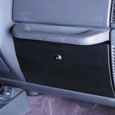 Smittybilt - Vaulted Glove Box  87-95 Wrangler YJ Black Smittybilt