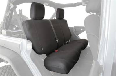 Smittybilt - GEAR Seat Covers 97-02 Wrangler TJ Rear Custom Fit Black Smittybilt