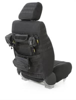 Smittybilt - GEAR Seat Covers 07-12 Wrangler JK 2/4 DR Front Custom Fit Black Smittybilt