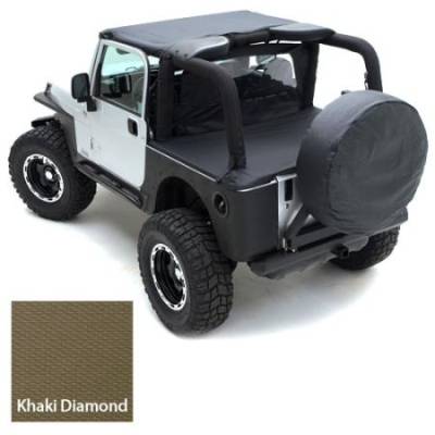 Smittybilt - Wind Breaker 07-Pres Wrangler JK 2 DR Khaki Diamond Smittybilt