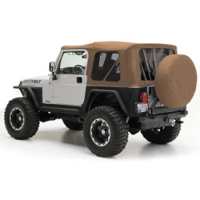 Smittybilt - Soft Top 97-06 Wrangler TJ OEM Replacement W/Tinted Windows Spice Smittybilt