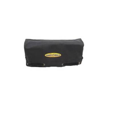 Smittybilt - Winch Cover 8K and Higher Winches Smittybilt Logo Black