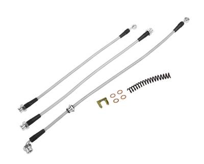 TRAIL-GEAR | ALL-PRO | LOW RANGE OFFROAD - Trail Gear Jimny JB23/33/43 Extended Brake Line Kit 3.25"-4.5" - 304243-3-KIT