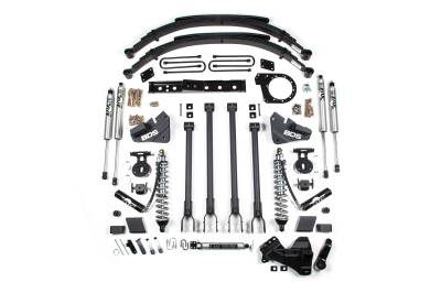 BDS Suspension - BDS Suspension 6" 4-Link Arm Coil-Over Suspension System | 2017-2019 Ford F250/F350 4WD Diesel Only - 1527F