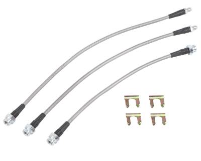 TRAIL-GEAR | ALL-PRO | LOW RANGE OFFROAD - Trail Gear Toyota FJ80/FJ105 Extended Brake Line Kit - 304385-1-KIT