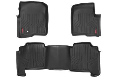 Rough Country - ROUGH COUNTRY FLOOR MATS FR & RR | FORD F-150 2WD/4WD (2004-2008)