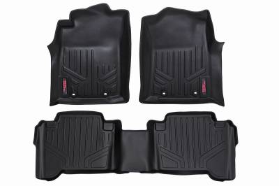 Rough Country - ROUGH COUNTRY FLOOR MATS FRONT AND REAR | TOYOTA TUNDRA 2WD/4WD (2007-2011)