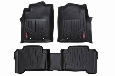 Rough Country - ROUGH COUNTRY FLOOR MATS FRONT AND REAR | TOYOTA TACOMA 2WD/4WD (2012-2015)