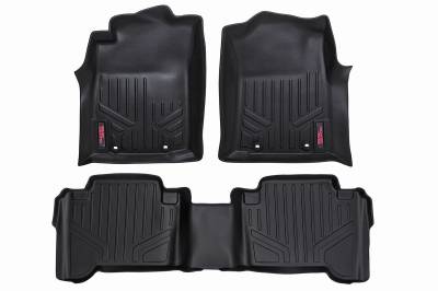Rough Country - ROUGH COUNTRY FLOOR MATS FRONT AND REAR | TOYOTA TACOMA 2WD/4WD (2012-2015)