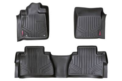 Rough Country - ROUGH COUNTRY FLOOR MATS TOYOTA TUNDRA 2WD/4WD (2014-2021)