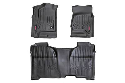 Rough Country - ROUGH COUNTRY FLOOR MATS CHEVY/GMC 1500/2500HD/3500HD 2WD/4WD