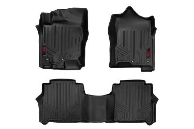 Rough Country - ROUGH COUNTRY FLOOR MATS NISSAN TITAN (17-21)/TITAN XD (16-21) CREW CAB