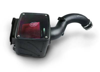 S&B Filters | Tanks - Cold Air Intake Kit for 2001-2004 Chevy / GMC Duramax LB7 6.6L *Choose Filter Type* - 75-5101