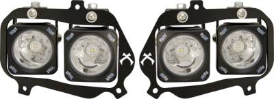 VISION X Lighting - Vision X 2008 – 2017 POLARIS RZR FACTORY HEADLIGHT UPGRADE TWIN HEADLIGHT SYSTEM *Select Options* - XIL-OEHL08RZR900