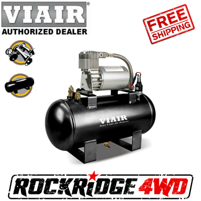 VIAIR - VIAIR 1.5 Gal. Tank Air Source Kit Fast Fill-120 (12V, 120 PSI Compressor) - 20003