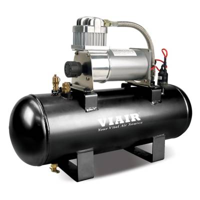 VIAIR - VIAIR 2.0 Gal. Tank Air Source Kit High Flow - 150PSI (12V, 150 PSI Compressor) - 20005