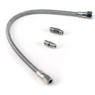 VIAIR - Viair 24” Teflon Lined Leader Hoses w/Check Valve (3/8”, Swivel Fittings) - 92790