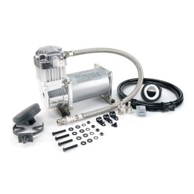 VIAIR - VIAIR 325C Chrome Compressor Kit (12V, 33% Duty, Sealed) - 32533