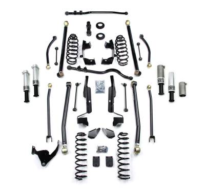 TeraFlex - TeraFlex JK 4" ELITE LCG PRERUNNER LONG FLEXARM SUSPENSION SYSTEM *Choose Model* - 1145042-1145044