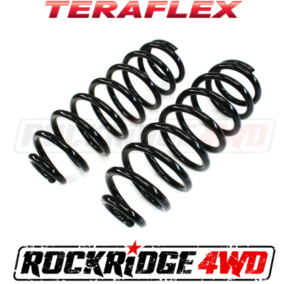 TeraFlex - TeraFlex Jeep Wrangler JK 2 Door 1.5" Rear Spring (Pair) - 1854022