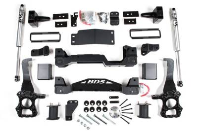 BDS Suspension - BDS Suspension 4" Suspension Lift Kit System for 2017-20 Ford F150 4WD pickup trucks - 1533H